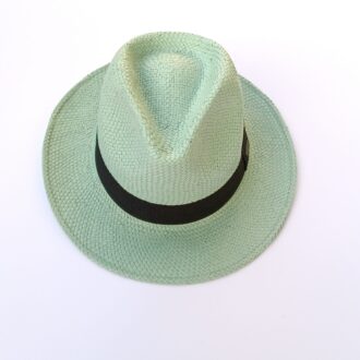 Καπέλο τύπου panama ανοιχτό πράσινο