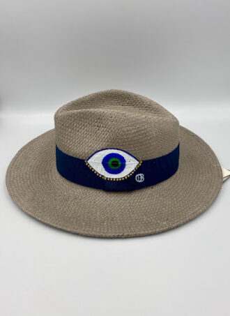 Καπέλο τύπου Panama ζωγραφισμένο