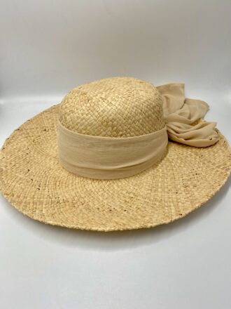 Καπέλο από ψάθα Paffia