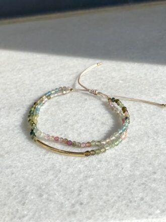 Χειροποίητο βραχιόλι tourmalline