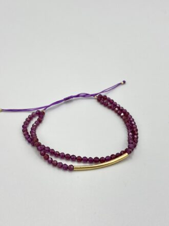 Χειροποίητο βραχιόλι με γρανάδα