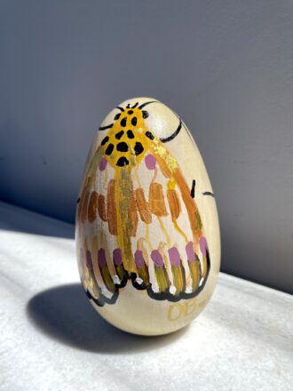 Ξύλινο αυγό ζωγραφισμένο στο χέρι