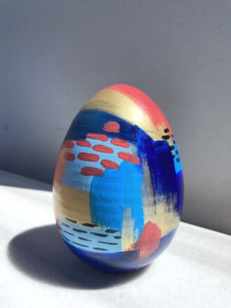 Κεραμικό αυγό ζωγραφισμένο στο χέρι