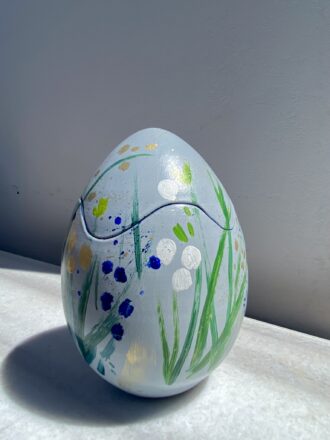 Κεραμικό αυγό ζωγραφισμένο στο χέρι