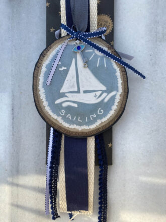 Γούρι ξύλινο καράβι