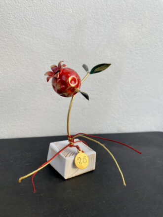 Τρισδιάστατη ροδιά κόκκινη