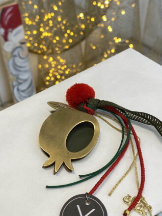 Γούρι μεταλλικό ρόδι