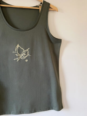 Αμάνικη μπλούζα με αχλάδια