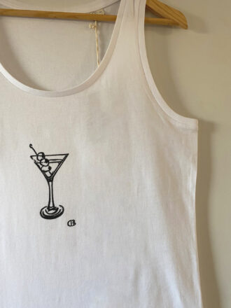 Αμάνικη μπλούζα με Martini