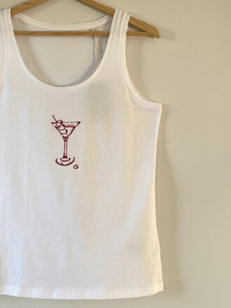 Αμάνικη μπλούζα με Martini