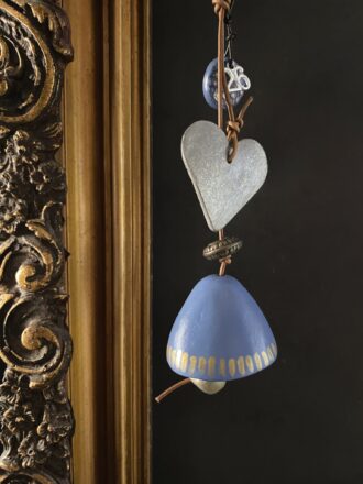 Χειροποίητο γούρι καμπανούλα