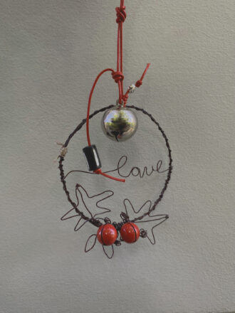 Χειροποίητο συρμάτινο γούρι