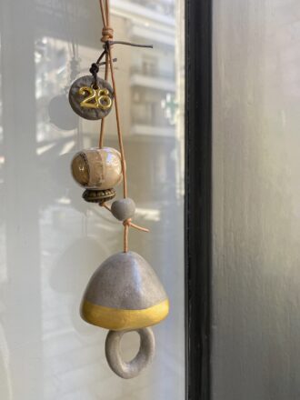 Χειροποίητο γούρι καμπανούλα