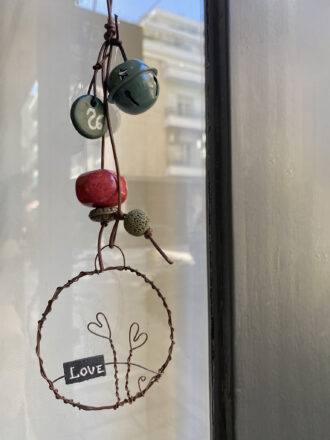 Χειροποίητο συρμάτινο γούρι